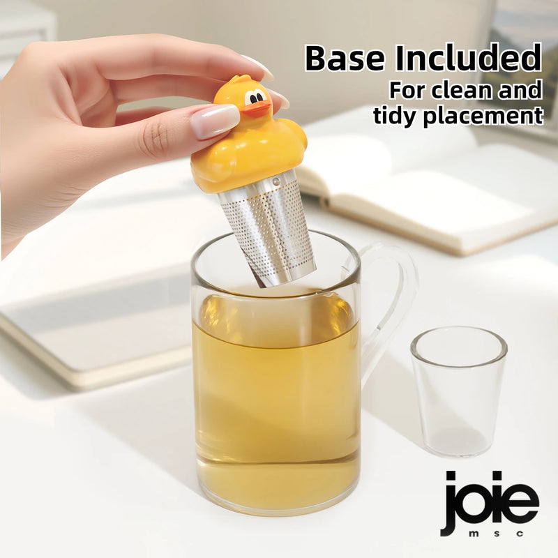 Joie Quack Infusore per Tè Galleggiante a Forma di Anatra - immagine 4