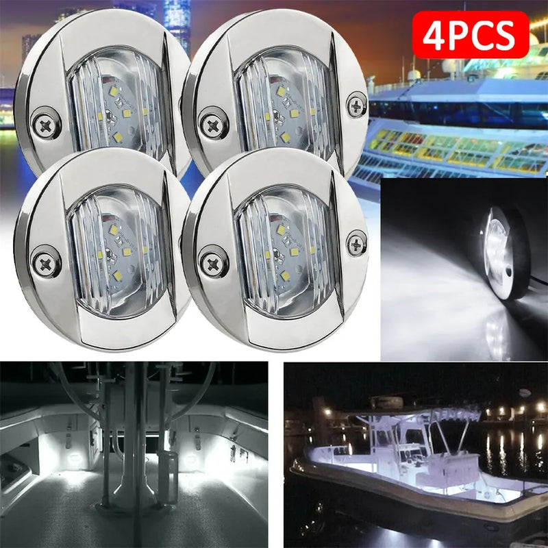Luci marine per barche Luce di navigazione Lampada posizione impermeabile camion RV - immagine 13