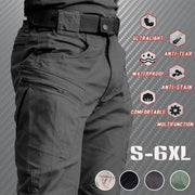 Pantaloni cargo tattici estivi da uomo casual leggeri impermeabili Escursionismo - immagine 6