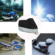 Telo Coprimoto Impermeabile Universale – Copertura Moto Anti-UV Antipolvere per Scooter e Moto (M-4XL, 11 Colori) - Campeda