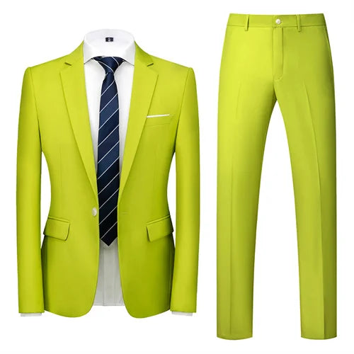 22 colori monopetto abiti da sposa formali abbigliamento uomo moda semplice Business - immagine 13