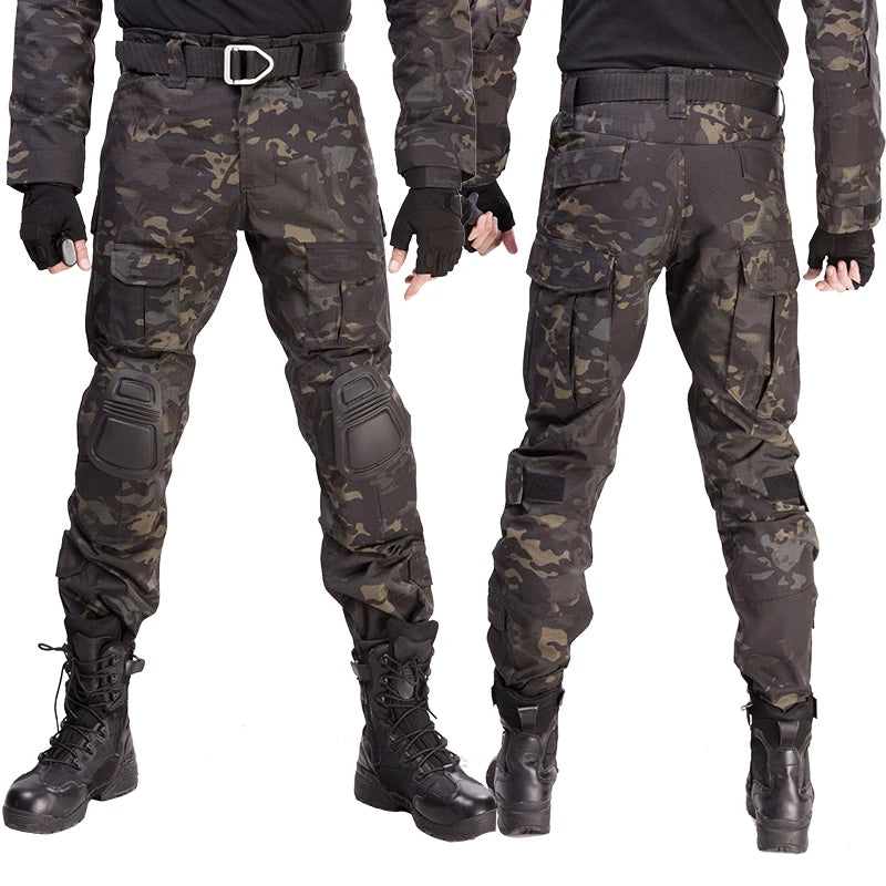 MCBK Uniforme tattica Tute da combattimento Milit Tuta mimetica Camicie caccia - immagine 6