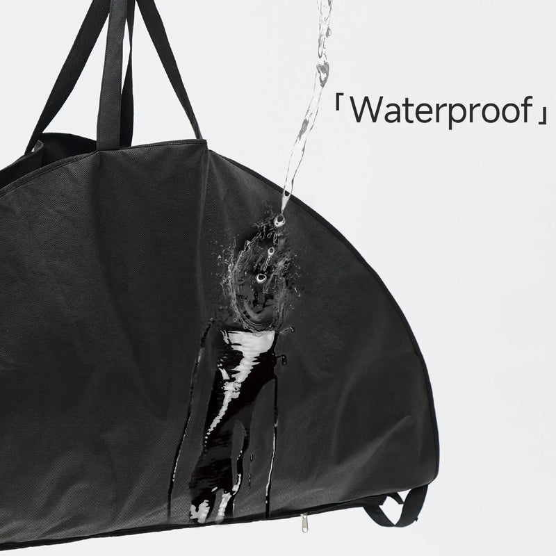 Borsa portaoggetti nera con cerniera per tutù da balletto Zaino impermeabile in - immagine 3