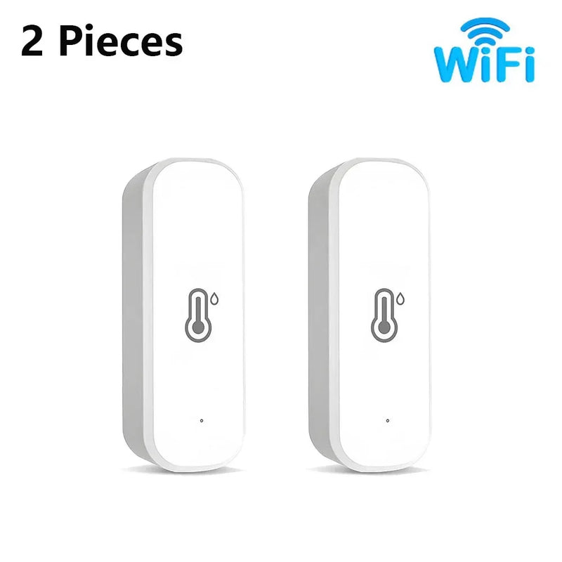 Tuya Smart WIFI Sensore di umidità della temperatura APP Monitor remoto per Smart Home Smart Life Funziona con Alexa Google Assistant