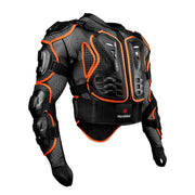 Giacca Protettiva Moto Integrale HEROBIKER – Armatura Completa Motocross Enduro Racing con Protezioni Schiena Petto Spalle Gomiti (S-4XL) - Campeda