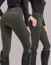 Guanti da equitazione premium in pelle di capra antiscivolo - immagine 13