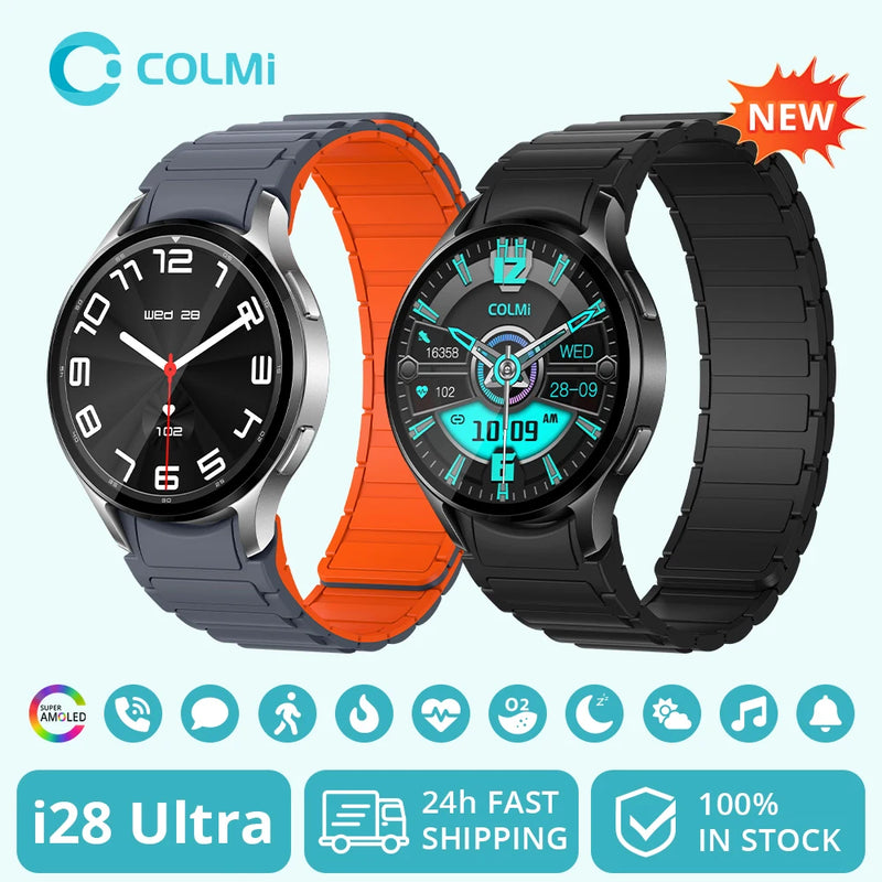 COLMI i28 Ultra AI Smartwatch Display AMOLED Da-GPT integrato