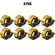 Campanello per Bicicletta in Lega da 2/4/8/16 Pezzi - 8 Pcs Gold - immagine 23