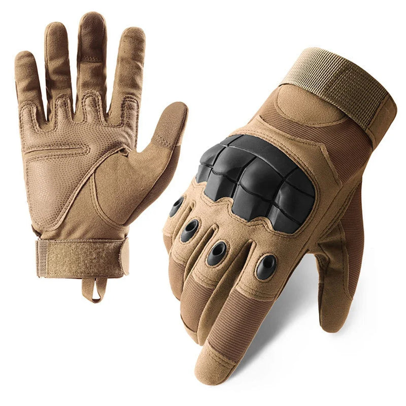 Guanti Moto Touch Screen Antiscivolo – Traspiranti Estivi con Protezione Nocche, Guanti Motocross e Racing Unisex - Campeda