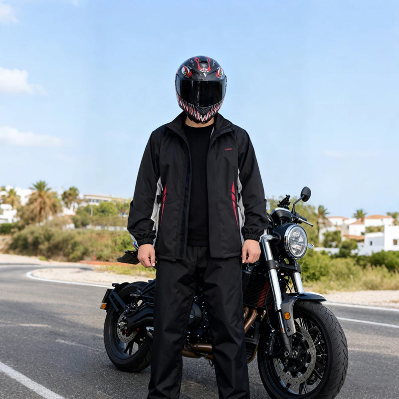 Impermeabile da motociclista e traspirante - immagine 6