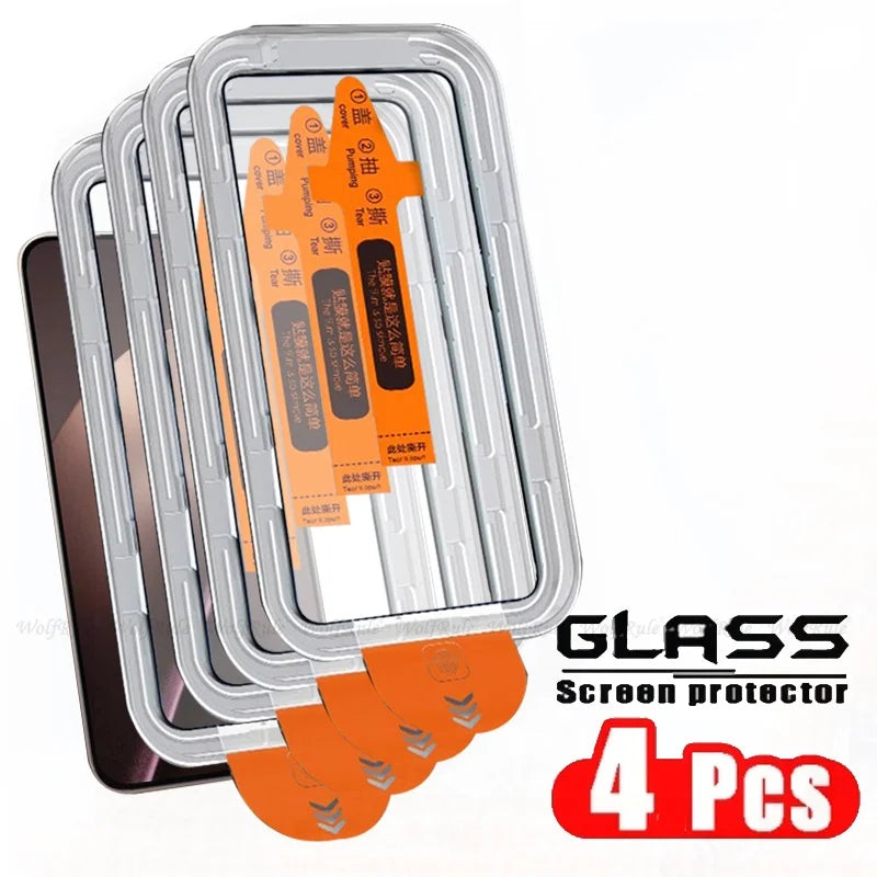 4/3/2/1pcs Per Xiaomi 15T Pro Vetro Xiaomi 15T Vetro Temperato 9H HD Telefono Copertura Completa Senza Polvere Protezione Dello Schermo Xiaomi 15T Pro