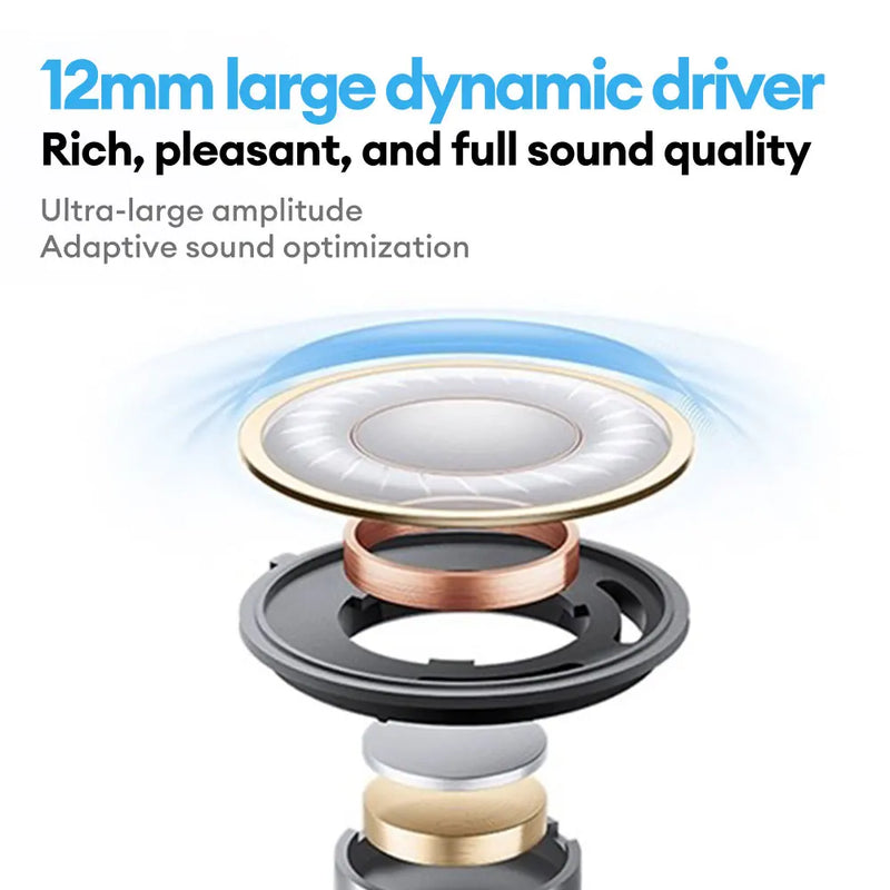 Nuovo Lenovo LE209 Auricolare Bluetooth senza fili ANC Riduzione del rumore HiFi Musica Cuffie Bluetooth 30 ore di durata della batteria Cuffie da gioco