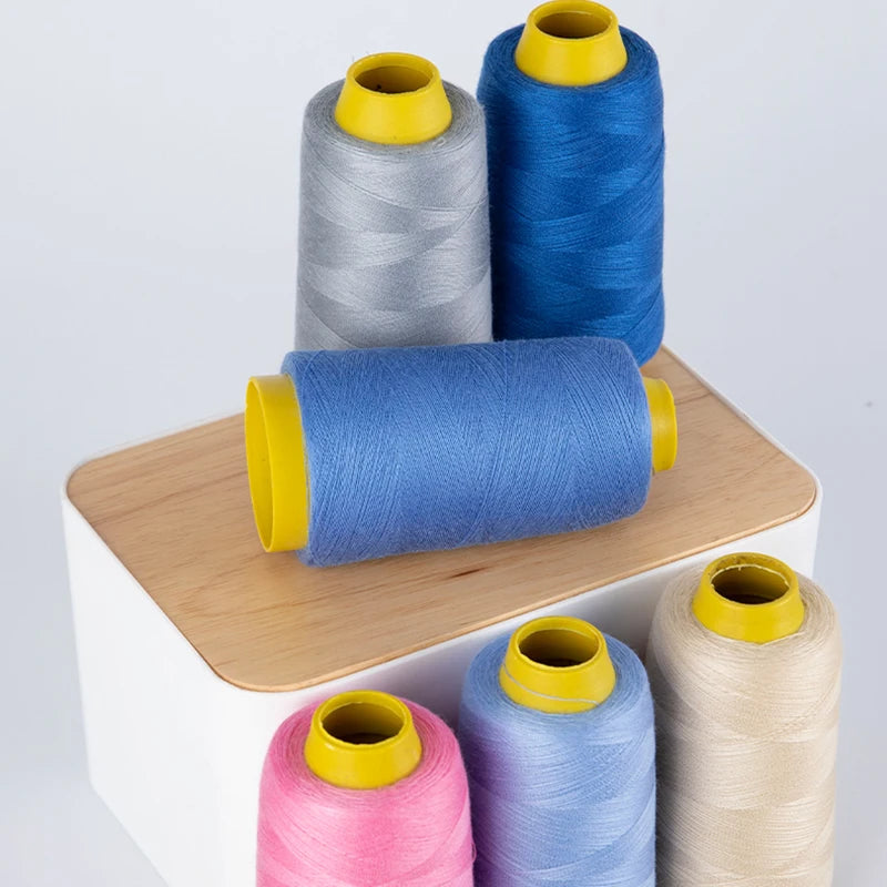 Filo da Cucito Professionale 1300 Metri Filo in poliestere resistente per macchina da cucire e cucito a mano