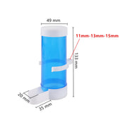 Plastica Pet Bird Hanging alimentatore automatico per fontanella gabbia - immagine 8