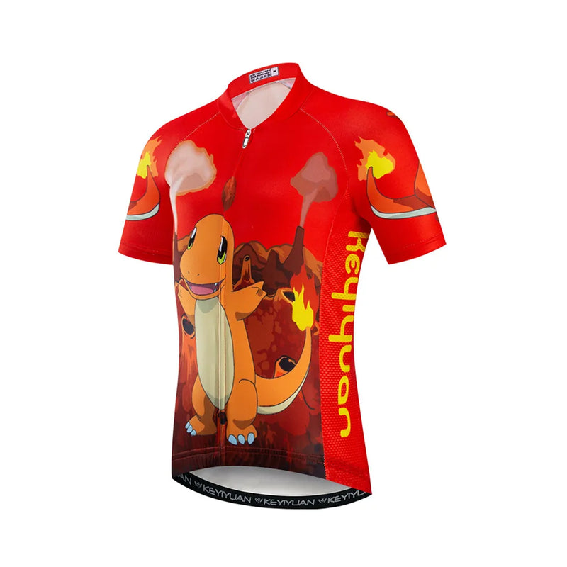 2022 maglia da ciclismo Kids Boy Girl Bike Mountain MTB Shirt manica corta - immagine 10