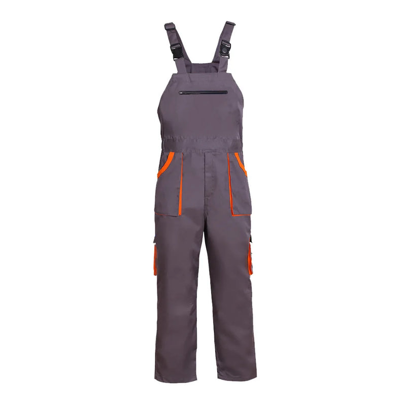 Salopette con bretelle Uomo Donna Abbigliamento da lavoro Taglie forti Tute - immagine 3