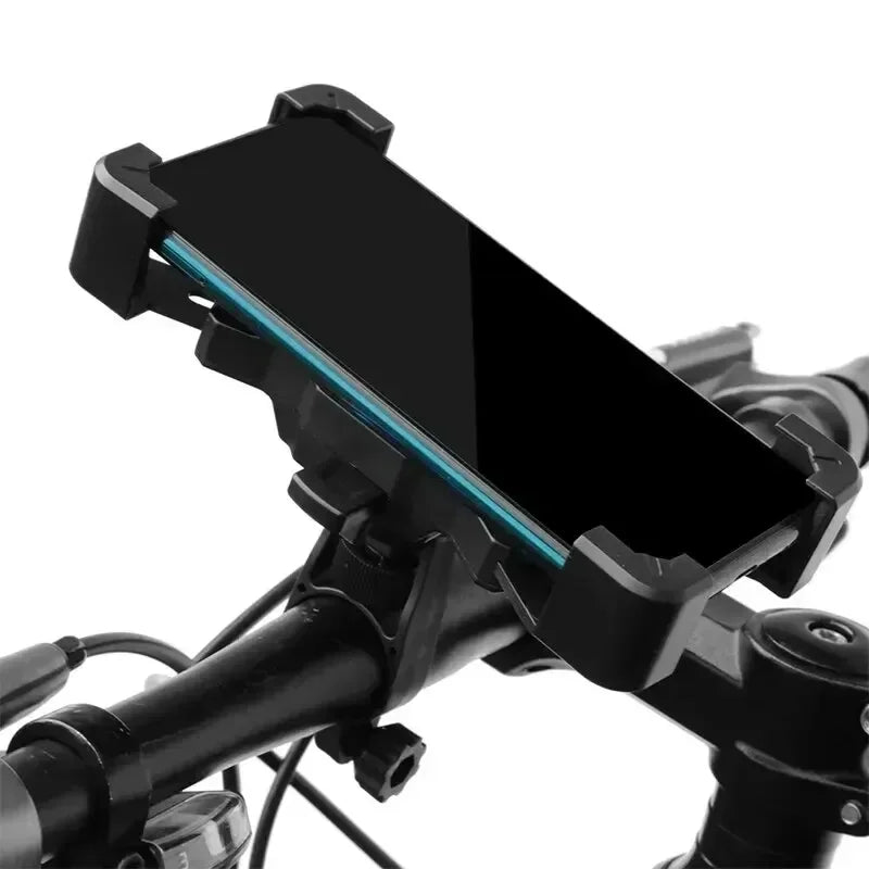 Supporto Smartphone Moto e Bici 360° – Porta Telefono Universale Antiscivolo per MTB, Scooter e E-Bike Compatibile iPhone Android - Campeda