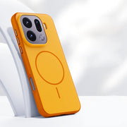 Per OPPO Find X9 X9 Pro Custodia magnetica doppio colore opaca PC + TPU Skin Feel Cover posteriore con pulsante in metallo per Find X 9 - Campeda