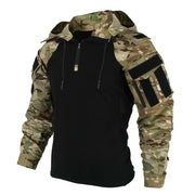 Magliette tattiche Camicie da combattimento T-shirt traspirante a maniche lunghe uomo - immagine 9