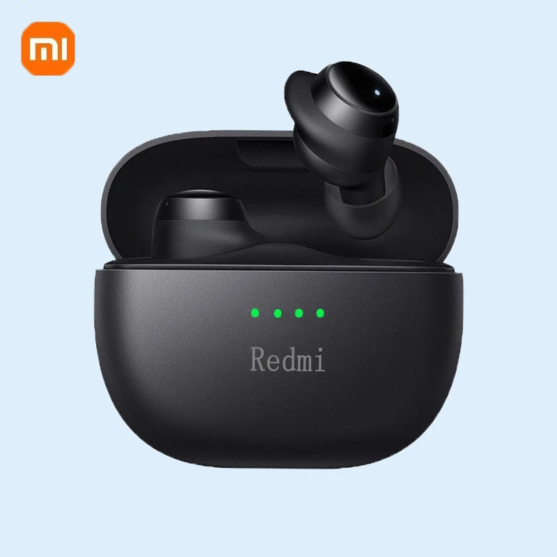 Auricolare intrauricolare Xiaomi Redmi Bluetooth 5.2 con mini custodia di ricarica Cuffie sportive impermeabili