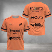 T-shirt da uomo Cool Assorbimento del sudore Manica corta Nuovi sport estivi - immagine 17