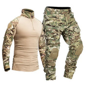 Kit tattici Tute mimetiche da esterno per uomo Uniforme combattimento Pantaloni