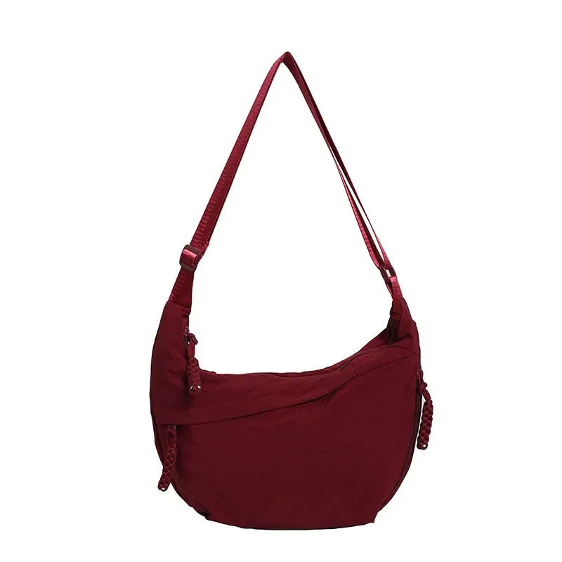 Borsa a Tracolla Unisex in Nylon – Minimalista, Multifunzionale e alla Moda - Campeda