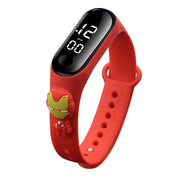 Orologi per bambini Spiderman cartoni animati 3D Bracciale sportivo Orologio da uomo - immagine 2