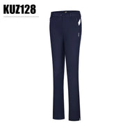 PGM pantaloni da Golf estivi donna caviglie Cropped Fit Slim svasati elastici tasca - immagine 8