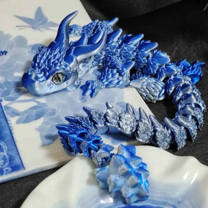 3D Stampato Drago Magico Mobile Comune Agitarsi Giocattolo Girevole Articolato Ufficio Desktop Ornamento Adulti Giocattolo Del Capretto Artigianato Regalo