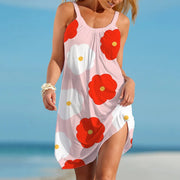 Abito sottoveste da donna in stile etnico Gonna spiaggia Bohemain estiva - immagine 11