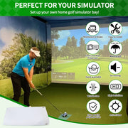 Schermo di impatto per simulatore golf Caiton HD - immagine 3
