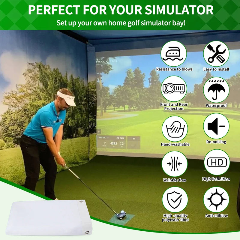 Schermo di impatto per simulatore golf Caiton HD - immagine 3