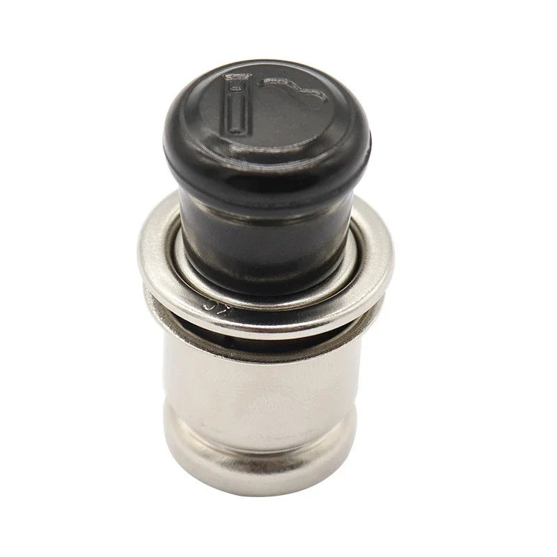 Presa di corrente per accendisigari senza fiamma antivento automatica in metallo 12V