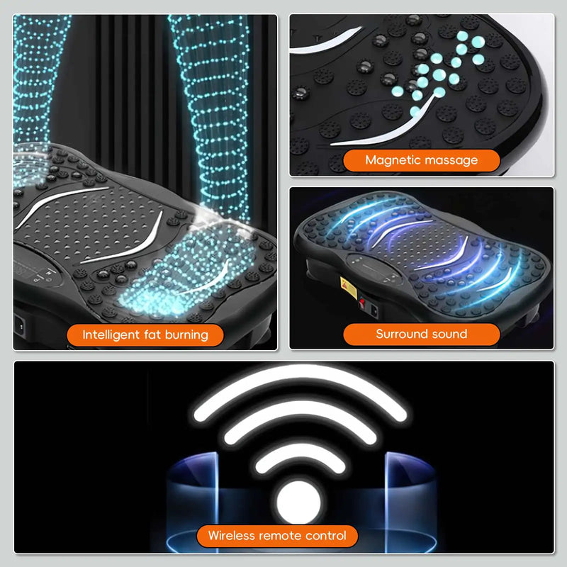 Piattaforma Vibrante per Esercizi Total Body Altoparlante Bluetooth - immagine 2