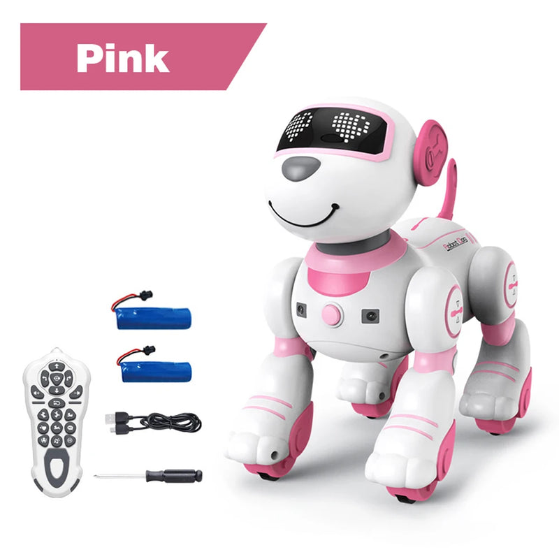 Telecomando intelligente Robot Dog Acrobazia elettronica Comando vocale Programmabile - immagine 11