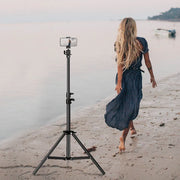 Treppiedi per selfie da 200/170/150/55 cm in alluminio - immagine 5