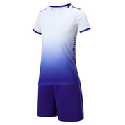 Tuta da badminton donna Pallavolo Ping pong Uniforme Pantaloncini a maniche corte - immagine 9