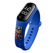 Orologi per bambini Spiderman cartoni animati 3D Bracciale sportivo Orologio da uomo - immagine 6