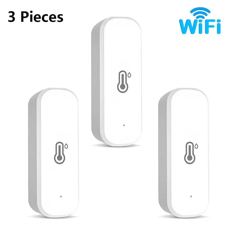 Tuya Smart WIFI Sensore di umidità della temperatura APP Monitor remoto per Smart Home Smart Life Funziona con Alexa Google Assistant