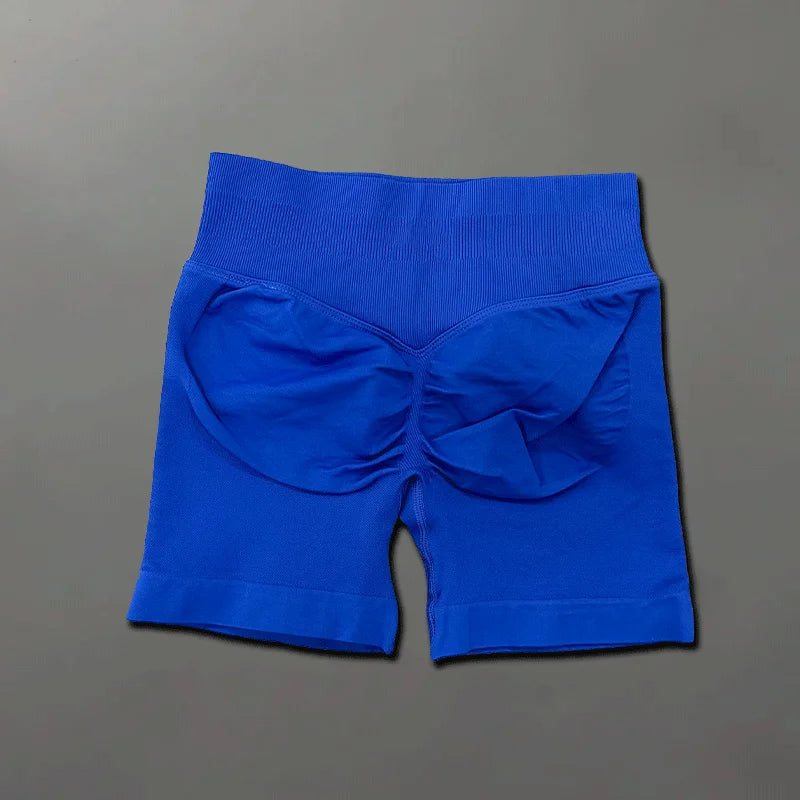 Pantaloncini da Yoga per Fitness | Pantaloncini sportivi da donna da 4,5 pollici per corsa ed esercizio, alternativa di qualità ai marchi più famosi, abbigliamento da palestra senza cuciture modellante.