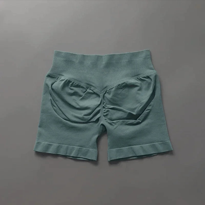 Pantaloncini da Yoga per Fitness | Pantaloncini sportivi da donna da 4,5 pollici per corsa ed esercizio, alternativa di qualità ai marchi più famosi, abbigliamento da palestra senza cuciture modellante.