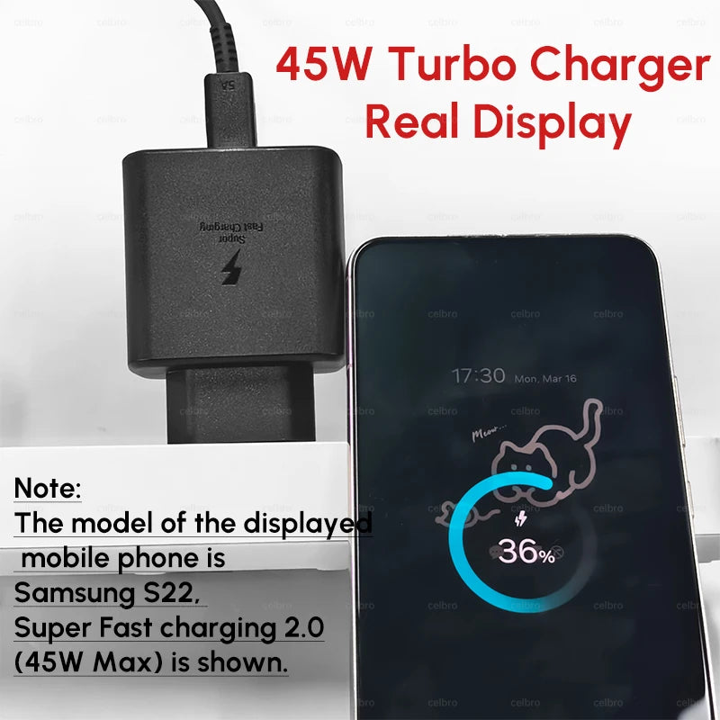 Caricabatterie SAMSUNG PD 45W Ricarica Super Veloce Originale 25W Caricatore da Muro - immagine 6