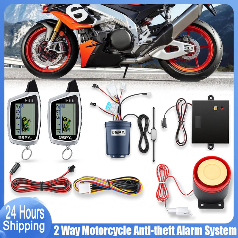 Sistema di Allarme Antifurto per Moto a 2 Vie con Avviamento Remoto del - immagine 7