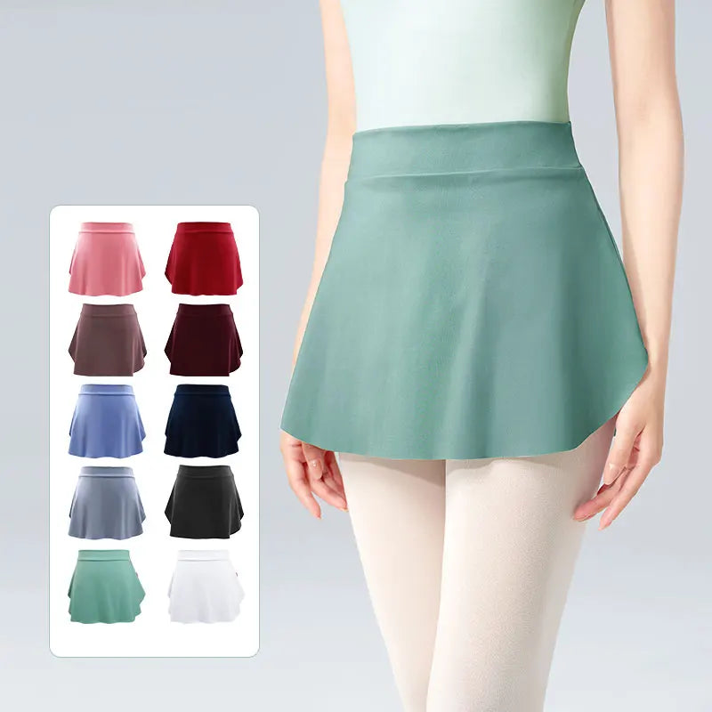 Gonne da balletto per adulti donna Gonna ballo Abito Tutu nero Ballerina Dancewear