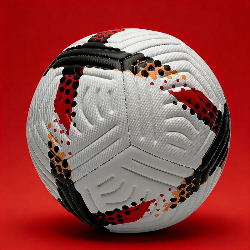 Pallone da Calcio Professionale Misura 5 – PU Senza Cuciture per Allenamento e Partite - Campeda