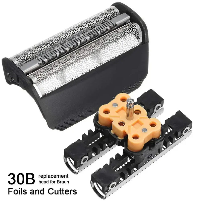 Lame di ricambio per testina in lamina 30B per rasoio elettrico BRAUN serie 7000 4000 195S,197S,199S,195, 19799199   400 FISCIA400