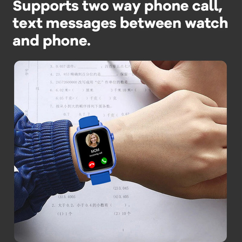 Smartwatch Bambini 4G GPS con Videochiamata e SOS – Orologio Intelligente con SIM, WiFi e Localizzatore - Campeda