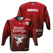 Köln Haier MacLeod Maglia da Hockey su Ghiaccio Tedesca 89 Russell DEL Genitore-Figlio - immagine 15