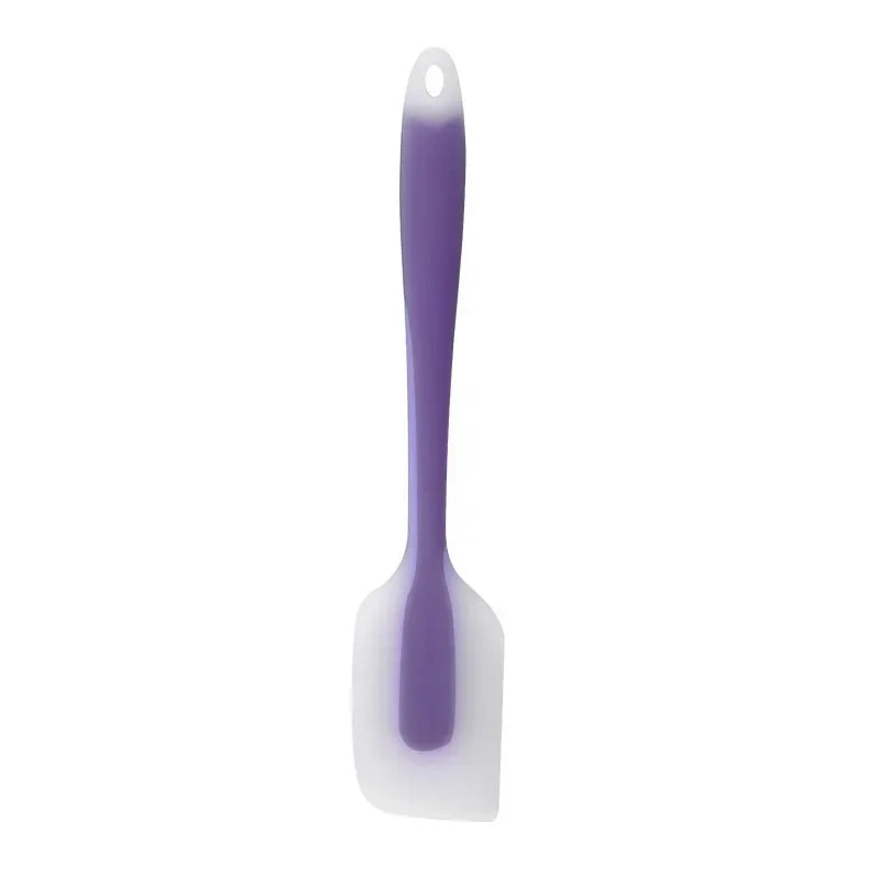 Spatola in silicone per burro e creme Spatola da cucina resistente al calore Utensili da cucina trasparenti Utensili da cucina per decorazioni